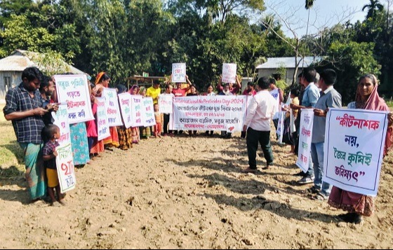 আন্তর্জাতিক কীটনাশক ব্যবহার মুক্ত দিবস পালিত