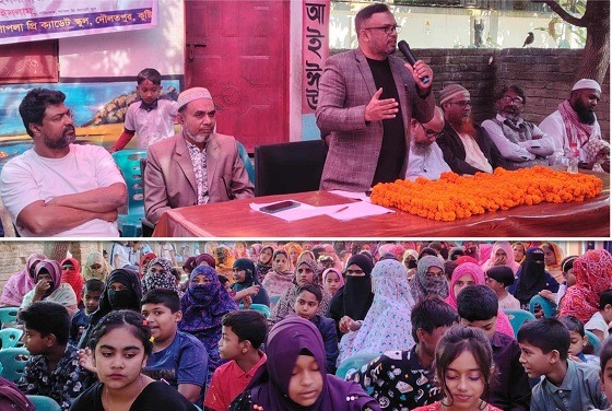 শাপলা প্রি-ক্যাডেট স্কুলের শিক্ষার্থীদের বিদায়
