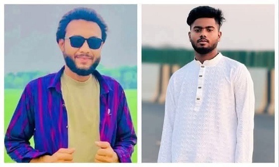 নগরকান্দায় ট্রাক চাপায় মোটরসাইকেল আরোহী ২ বন্ধু নিহত