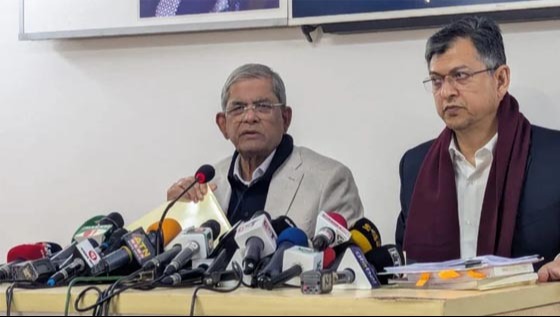 নির্বাচন নিয়ে প্রধান উপদেষ্টা ও প্রেস সচিবের বক্তব্য পরস্পরবিরোধী: মির্জা ফখরুল