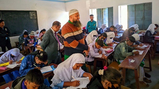 ধামইরহাটে মাধ্যমিক বৃত্তি পরীক্ষা অনুষ্ঠিত