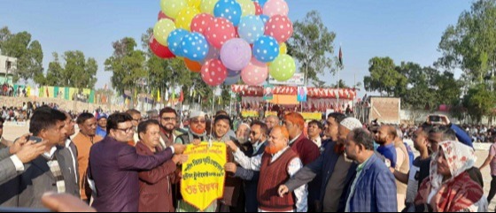 বেলাইচন্ডীতে শহীদ জিয়া স্মৃতি ফুটবল টুর্নামেন্টের উদ্বোধন