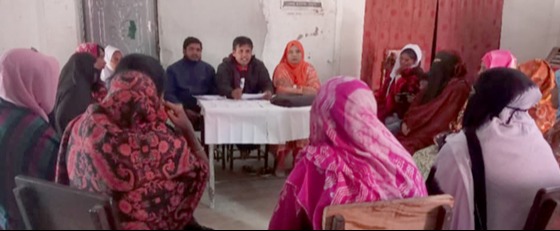 মহাদেবপুরে বিকশিত নারী নেটওয়ার্কের ফলোআপ
