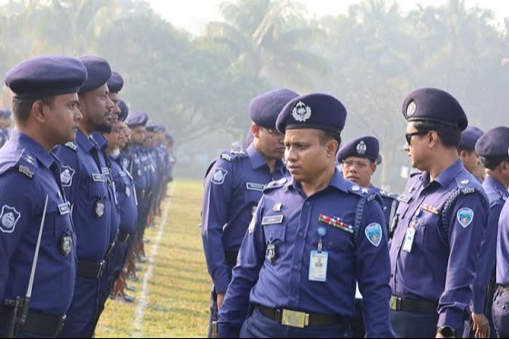 চাঁদপুর জেলা পুলিশের মাস্টার প্যারেড অনুষ্ঠিত