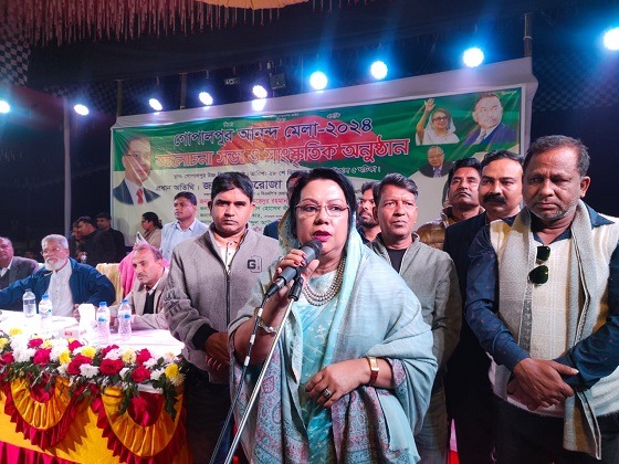 সাটুরিয়ার আনন্দ মেলা আলোচনা সভা