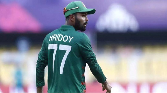 এবার ইনজুরিতে পড়লেন তাওহীদ হৃদয়