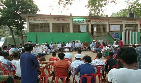 সোনারগাঁয়ে সন্ত্রাসী ও অপরাধ কর্মকাণ্ড প্রতিরোধে সভা