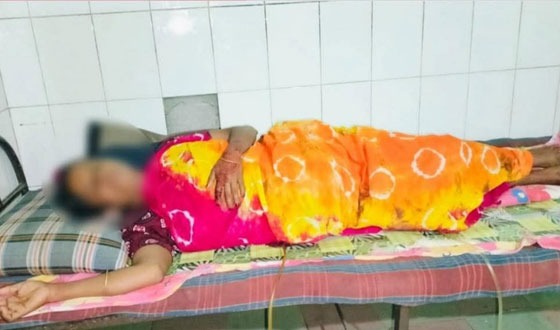 পাংশায় সন্তান জন্ম দিলেন বিধবা নারী