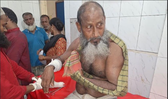 মাত্র ৬ শতাংশ জমির দখল নিতে সংঘর্ষে আহত ১০