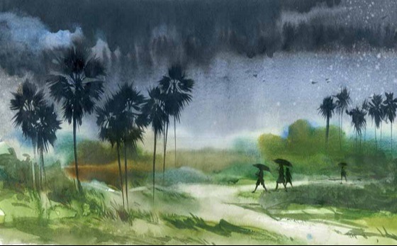 বর্ষার ছায়া