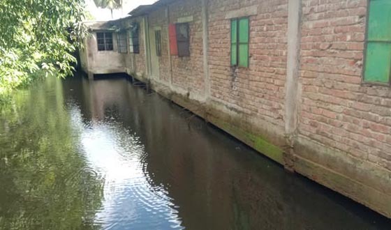 সেনবাগের ১০টি সরকারি খাল দখলদারের কবলে, জলাবদ্ধতা চরমে
