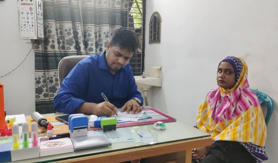 ভূঞাপুরে জুলাই গণঅভ্যুত্থান উপলক্ষে বিনামূল্যে চক্ষু চিকিৎসা প্রদান