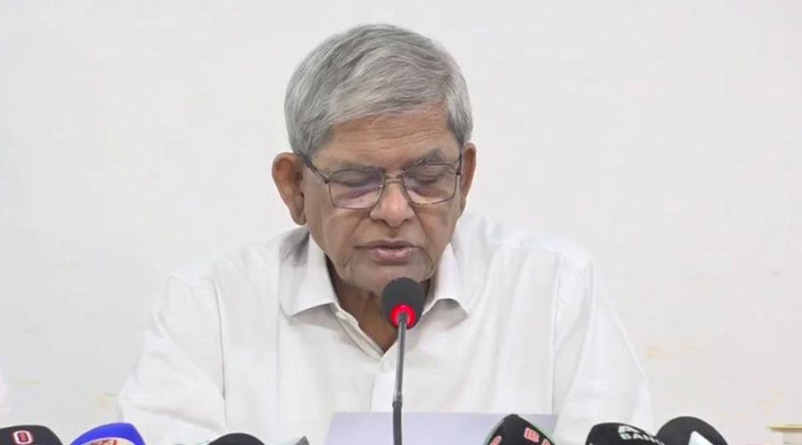 জুলাই ঘোষণাপত্রকে স্বাগত জানালো বিএনপি