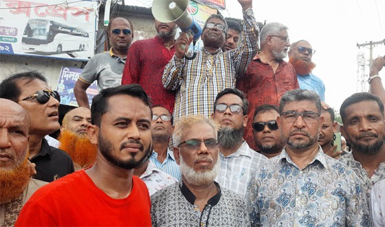 চিতলমারীতে বিএনপির বিজয় মিছিল ও পথসভা