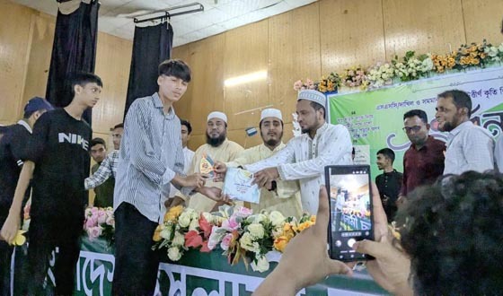 কমলগঞ্জে জিপিএ-৫ প্রাপ্ত শিক্ষার্থীদের সংবর্ধনা ছাত্রশিবির