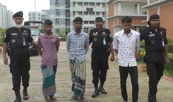 ময়মনসিংহে  প্রেমিকাকে গণধর্ষণ, তিনজন গ্রেফতার