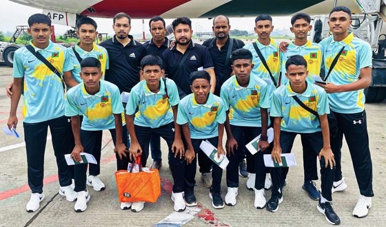 গ্রামের মাঠ থেকে ব্যাংকক-সাতক্ষীরার ১০ ফুটবলারের আন্তর্জাতিক যাত্রা