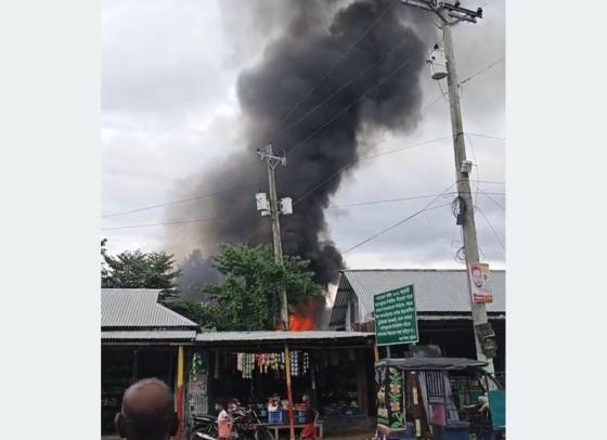 ভূরুঙ্গামারীতে তুলার মিলে অগ্নিকান্ড ৪০ লক্ষ টাকার মাল ভস্মীভূত
