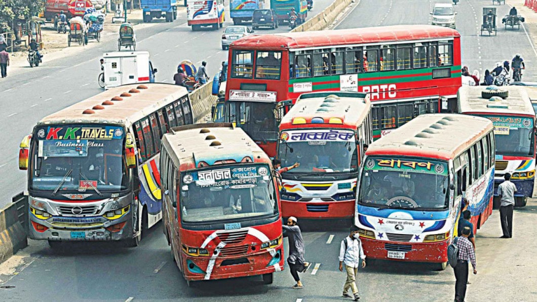 একই ব্যবস্থায় চলবে ঢাকার সব বাস: প্রেস উইং