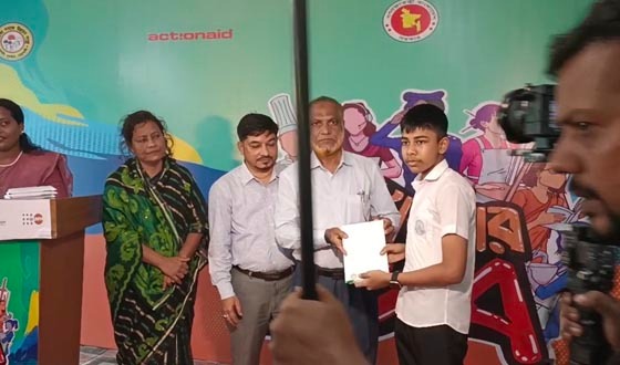 বাল্যবিবাহ বন্ধে কিশোরী ও অভিভাবকদের সচেতন করতে সম্ভাবনার উৎসব