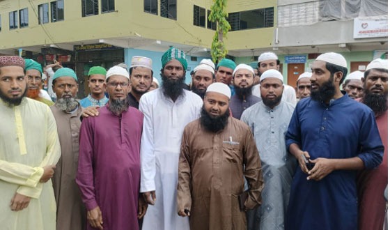 ইসলামী আন্দোলনের কেন্দ্রীয় নেতার বুধহাটায় গণসংযোগ