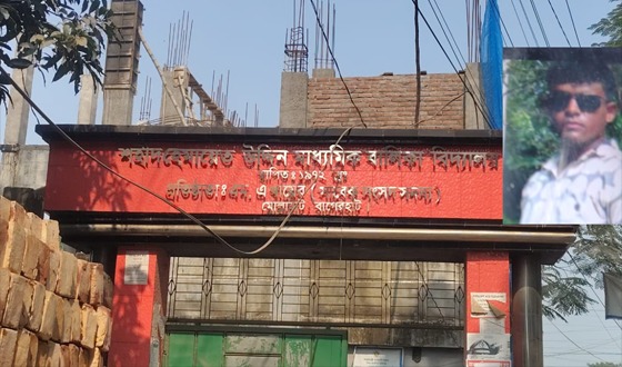 মোল্লাহাটে ঠিকাদারি প্রতিষ্ঠানের অবহেলায় নির্মাণ শ্রমিকের মৃত্যু
