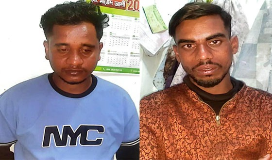 সরাইলে দুই ভূয়া পুলিশসহ গ্রেপ্তার ৮