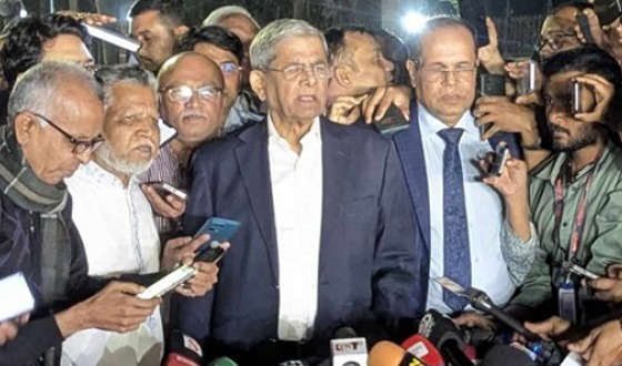 দ্রুত নির্বাচন হবে এটাই প্রত্যাশা বিএনপির: বৈঠক শেষে ফখরুল