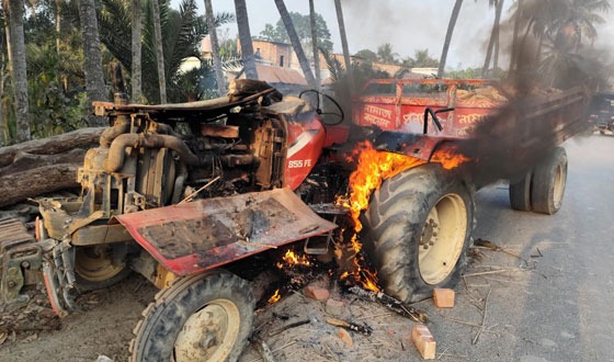 রাজবাড়ীতে মাটিবাহি ট্রলির ধাক্কায় শিক্ষক নিহত