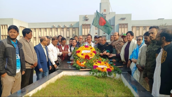 রাবিতে নানা আয়োজনে শহীদ শামসুজ্জোহা দিবস পালিত