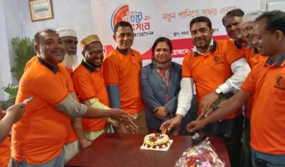 কয়রায় দৈনিক যুগান্তরের প্রতিষ্ঠা বার্ষিকী পালন