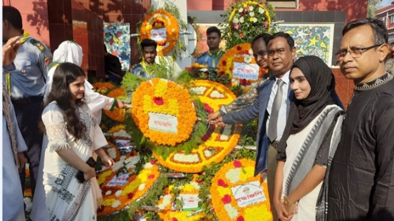 রাজশাহীতে শহীদ দিবস ও আন্তর্জাতিক  মাতৃভাষা দিবস পালিত