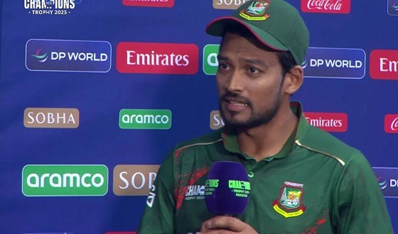 দলের পারফরম্যান্সে খুশি শান্ত!