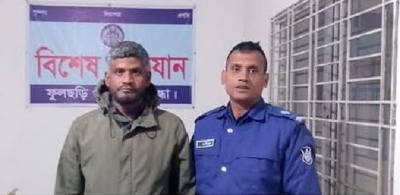 গাইবান্ধায় চাঁদা দাবির অভিযোগে যুবদল নেতা গ্রেফতার