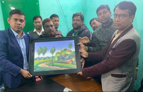 আশাশুনি সাব রেজিস্টারের সাথে ডিড রাইটারদের সাক্ষাৎ