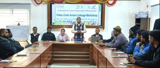চাটমোহরে জিংক সমৃদ্ধ ধান-চাল বিষয়ক কর্মশালা