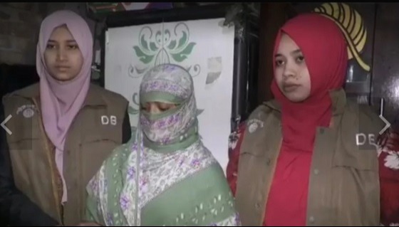 লক্ষ্মীপুরে পিস্তলসহ এক নারী আটক