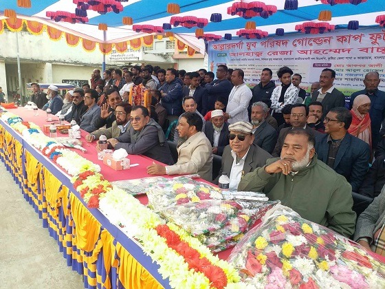 আল্লারর্দগায় যুব পরষিদ আয়োজতি ফুটবল র্টুনামন্টে উদ্বোধন