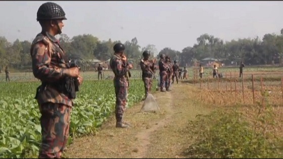 দহগ্রাম সীমান্তে বিজিবি টহল জোরদার