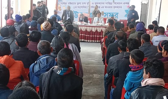 তুলা চাষ বৃদ্ধিতে কোটচাঁদপুরে উদ্বুদ্ধকরণ সভা