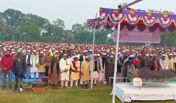 মণিরামপুরে শহীদ ইকবালের মায়ের জানাযা সম্পন্ন