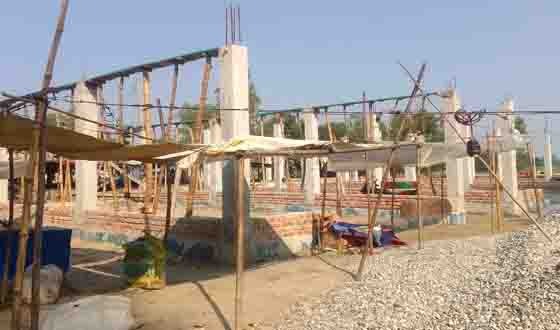 সুন্দরগঞ্জে ৩টি হাটের উন্নয়ন কাজ চলছে
