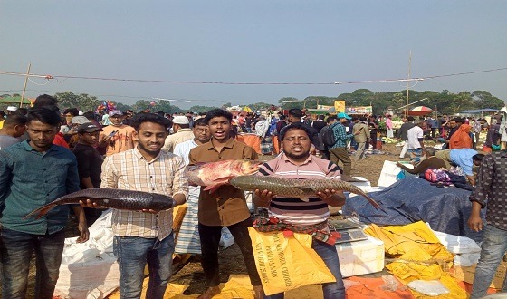 কালীগঞ্জে ঐতিহ্যবাহী জামাই মেলায় মানুষের ঢল