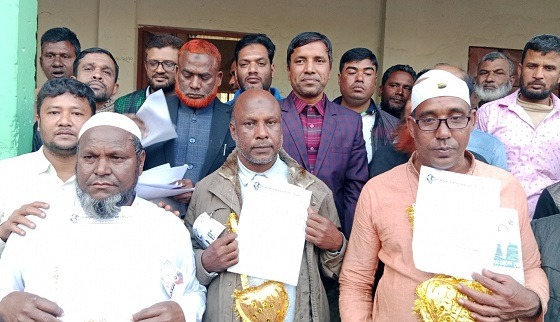ছাওলার ৭নং ওয়ার্ডে বিএনপির ভোট গ্রহন অনুষ্ঠিত