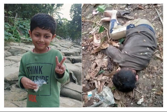 শিশু হত্যার ঘটনায় গ্রেপ্তারকৃতদের ঘরে অগ্নিসংযোগ