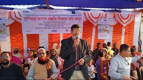 কলাপাড়ায় জনসচেতনতা বৃদ্ধিতে দূর্যোগ বিষয়ক মাঠ মহড়া