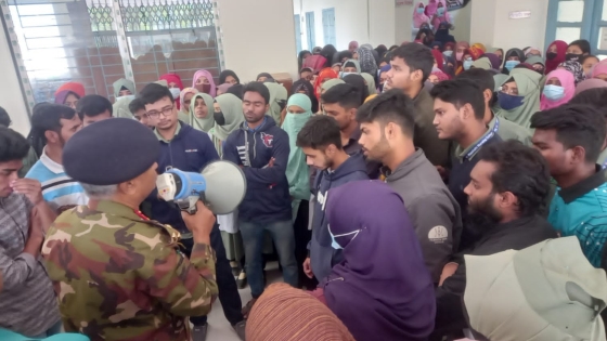 রাজশাহী নার্সিং কলেজের অধ্যক্ষর অপসরণ চান  শিক্ষার্থীরা