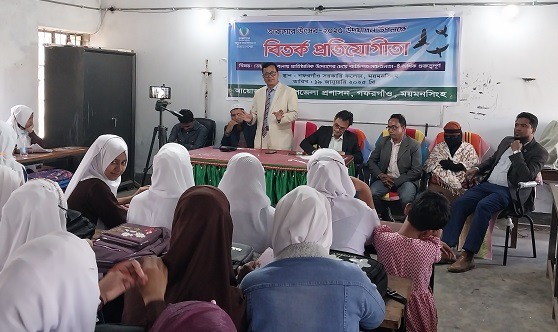 তারুণ্যের উৎসব উপলক্ষে বিতর্ক প্রতিযোগীতা অনুষ্ঠিত