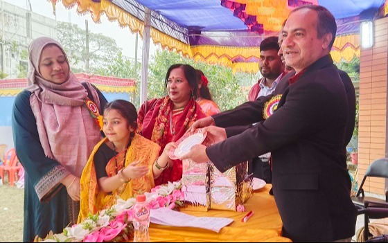 দুর্গাপুরে এডভান্স মডেল স্কুলের বার্ষিক ক্রীড়া প্রতিযোগিতা