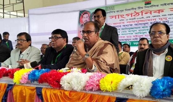 চলতি বছর নির্বাচন হলে সব সংকট কেটে যাবে: দুদু